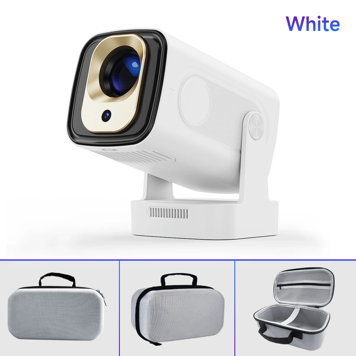 Projetor Magcubic Auto Focus 330 ANSI HY310 - 4K Suportado, 1080P, Android 11, WiFi6, BT5.4, Controle por Voz e Air Mouse