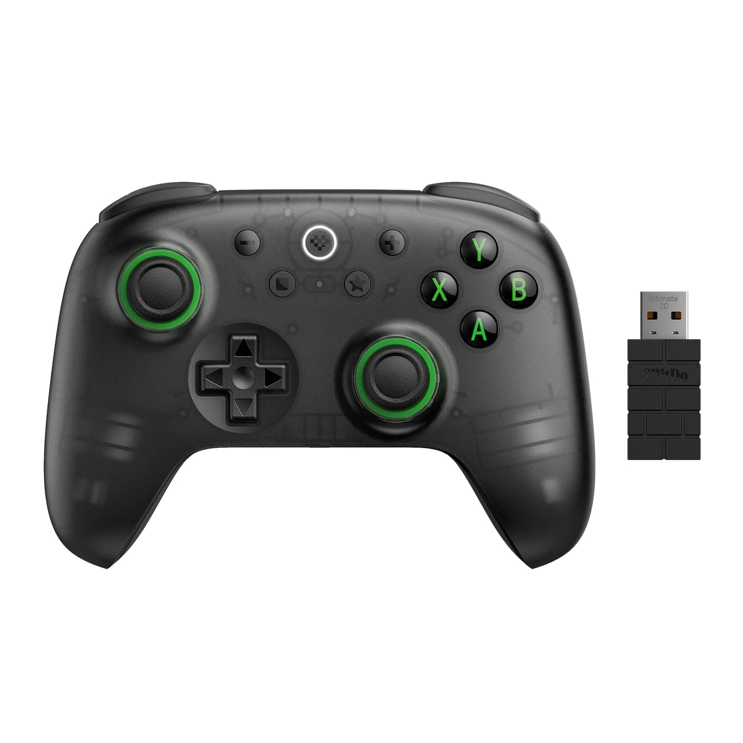 Controle Sem Fio 8BitDo Ultimate 2C - O Melhor para Jogos no PC, Windows 10, 11, Steam Deck, Raspberry Pi e Android