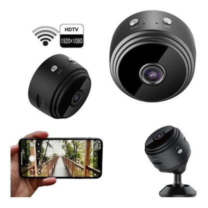 Mini Câmera A9 Original Sem Fio - Monitoramento em Alta Definição 1080p e Visão Noturna