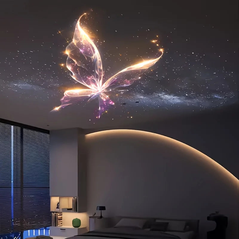 Lanterna Projetora LED USB com 3/6 Padrões de Projeção - Luz Noturna Ajustável de Baleia, Borboleta, Água-viva e Estrela-do-mar - Presente Perfeito para Festas