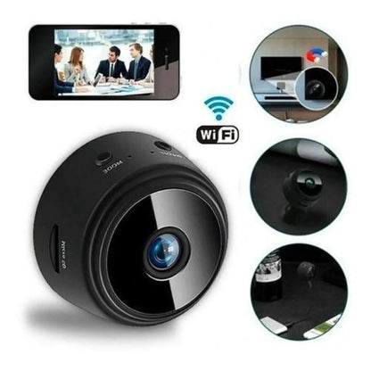Mini Câmera A9 Original Sem Fio - Monitoramento em Alta Definição 1080p e Visão Noturna