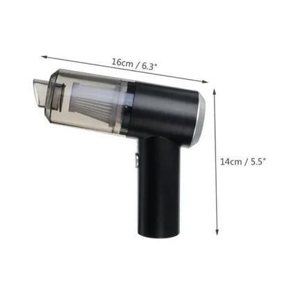 Aspirador de Pó Mini Portátil 3 em 1 - Limpeza Profissional Sem Fio