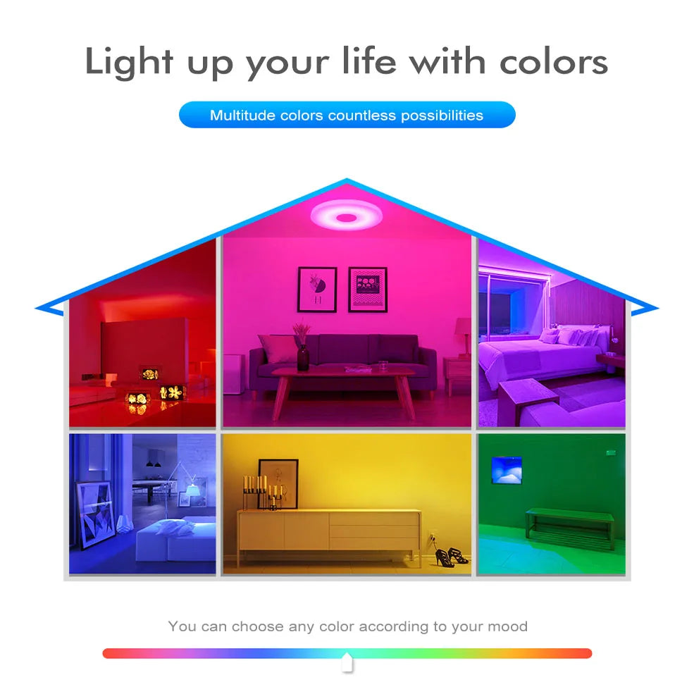 Fita LED RGB Smart Zigbee USB Tuya - Iluminação Inteligente para TV