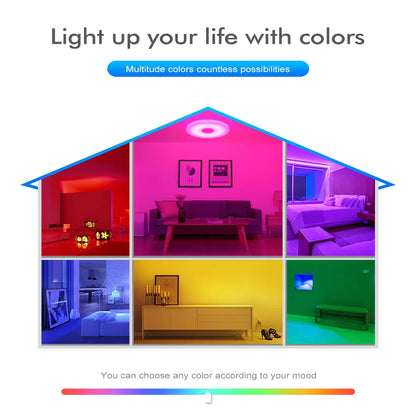 Fita LED RGB Smart Zigbee USB Tuya - Iluminação Inteligente para TV