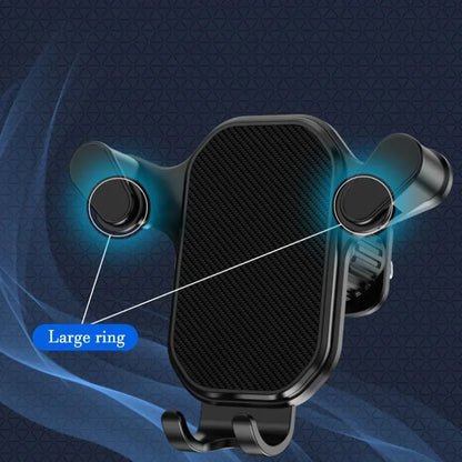 Suporte Universal para Celular de Carro com Gancho para Ventilação - Rotação 360°