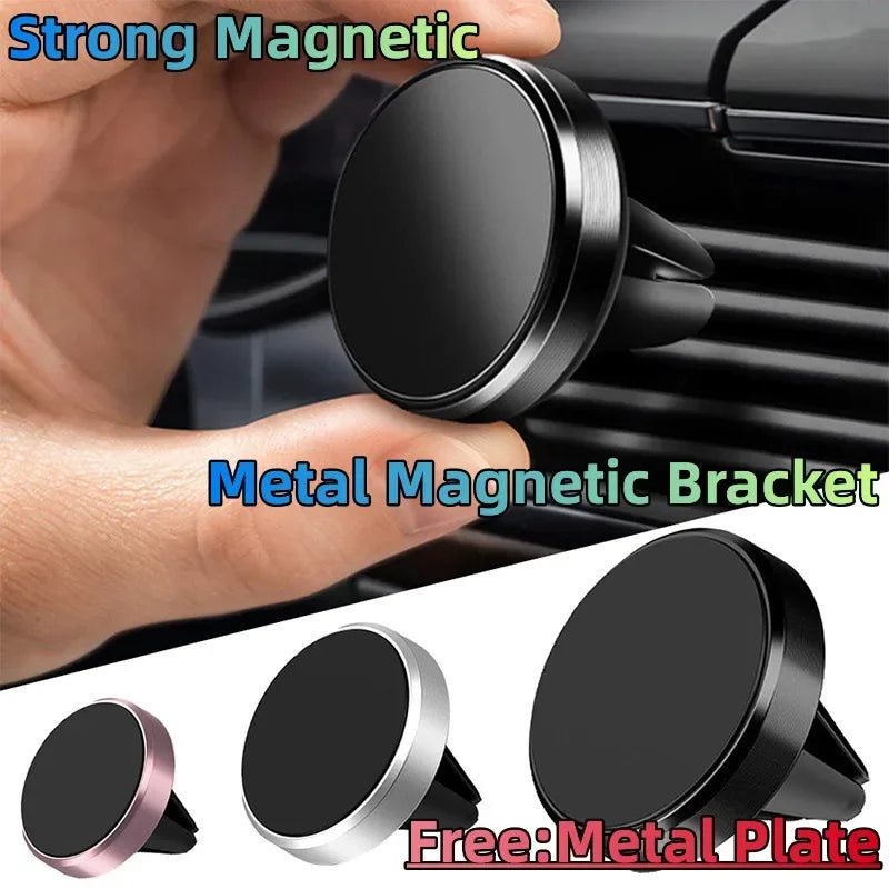 Suporte Magnético para Celular no Ventilador do Carro - NexTech