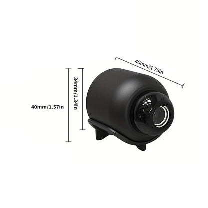 Câmera Mini X5 1080P com Visão Noturna Clara - Leve e Portátil