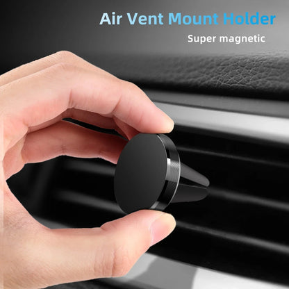 Suporte Magnético para Celular no Ventilador do Carro - NexTech