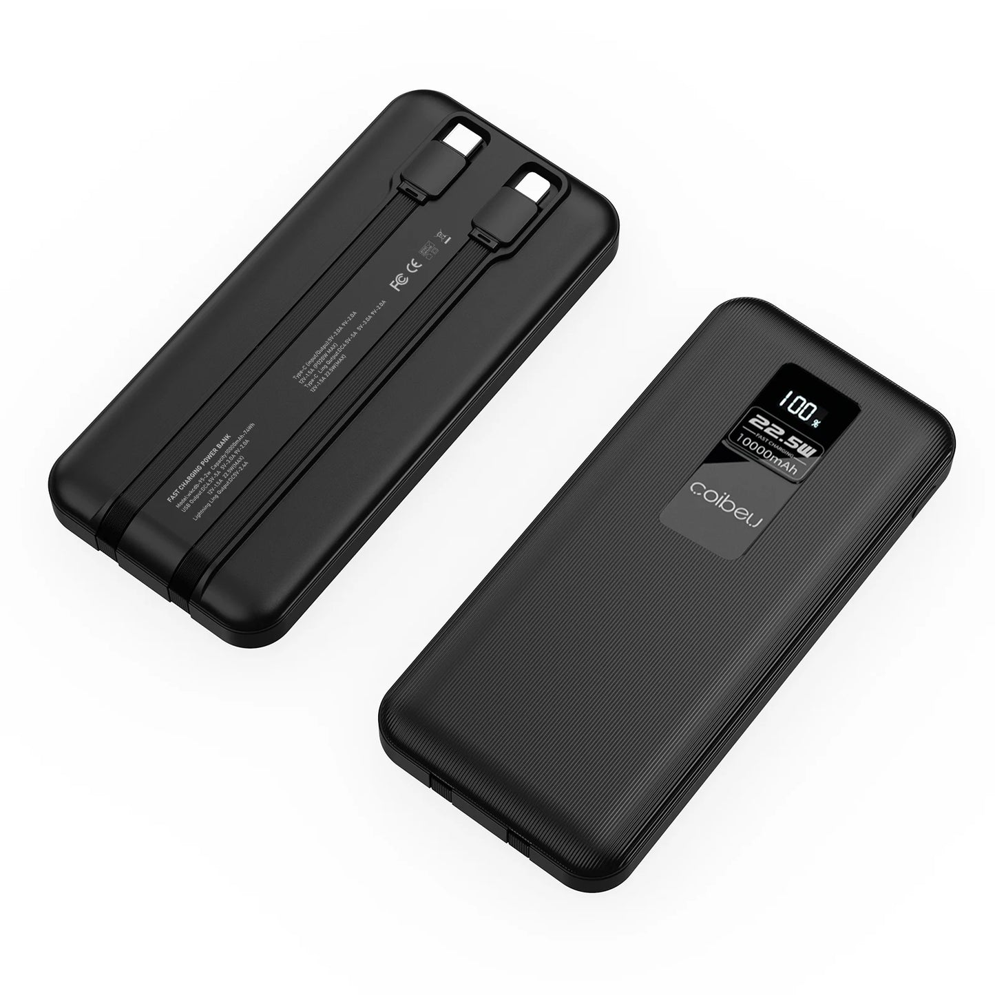 Power Bank Portátil 10000mAh e 20000mAh com Display Digital