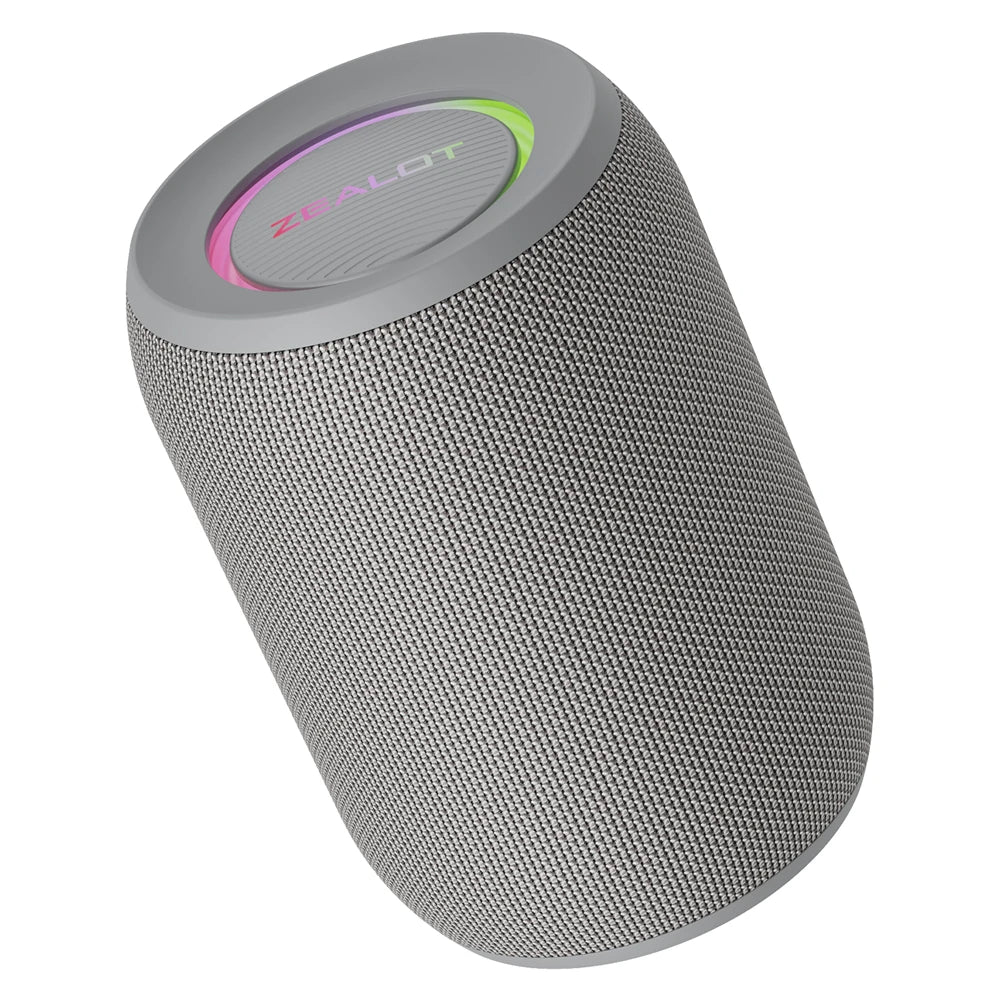 Caixa de Som Bluetooth Zealot S32PRO - Potência e Estilo para Seus Momentos