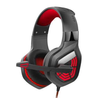 Headset Gamer G7 com Luz LED - Fone de Ouvido USB Stereo com Microfone com Redução de Ruído
