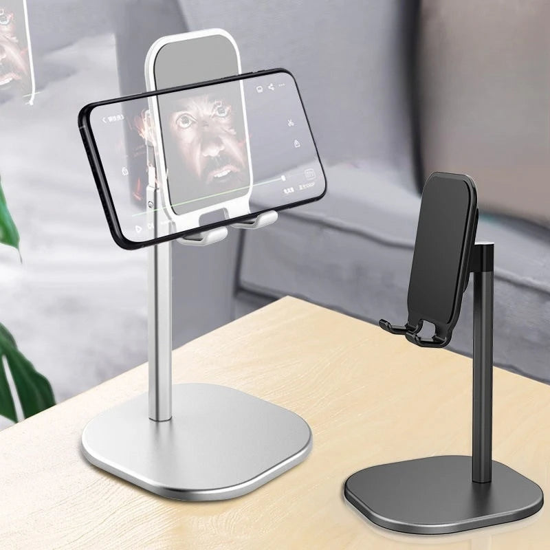 Suporte para Celular Dobrável - Suporte Universal para Tablets e Smartphones em Alumínio