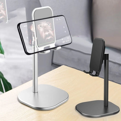Suporte para Celular Dobrável - Suporte Universal para Tablets e Smartphones em Alumínio