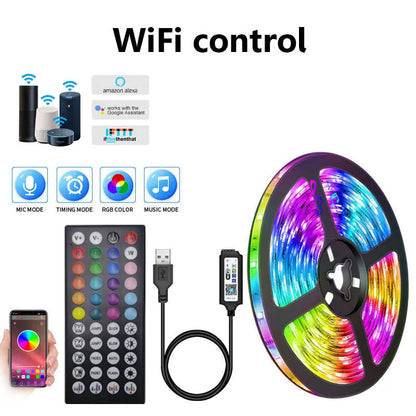 Fita LED USB 5V 5050 - Iluminação Inteligente para Ambientes