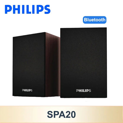Caixa de Som Bluetooth Philips SPA20 com Som Surround 360°