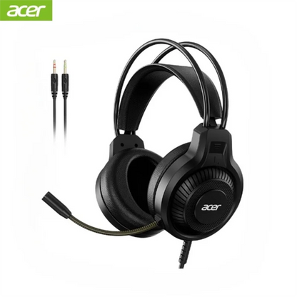 Fone de Ouvido Gamer Acer OHW303 com Microfone - 7.1 Surround, LED e Bass Potente