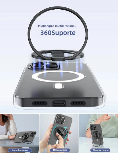 Suporte Magnético EWA MagOne 3ª Geração Compatível com MagSafe