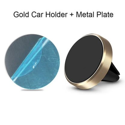 Suporte Magnético Universal para Celular no Carro - Ideal para iPhone e Samsung