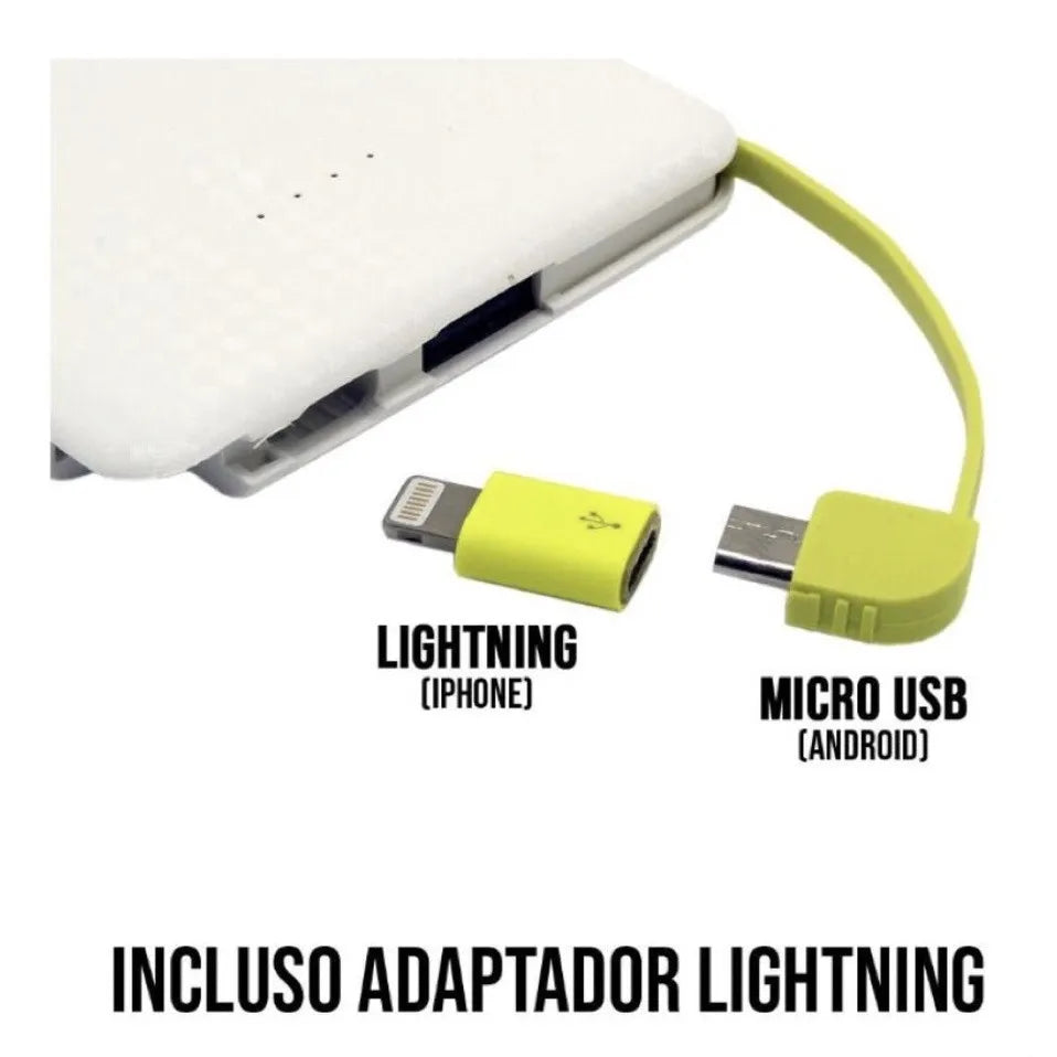 Power Bank 10000mAh: Carregador Portátil Compacto e Leve
