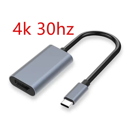 Adaptador Type C para HDMI 4K - Conector USB-C para HDTV