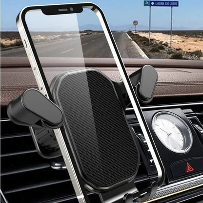 Suporte Universal para Celular de Carro com Gancho para Ventilação - Rotação 360°