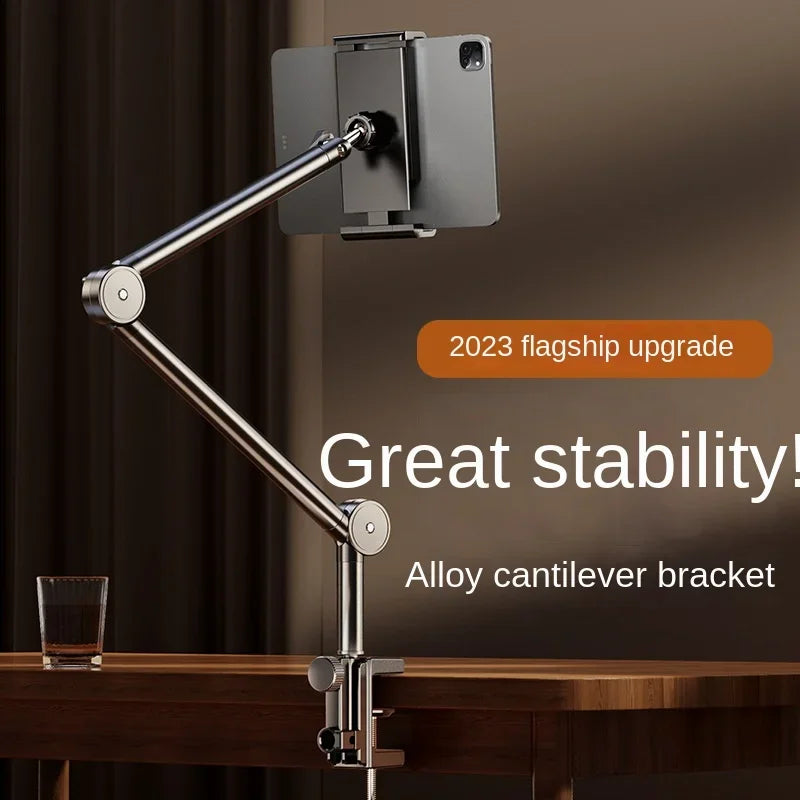 Suporte de Mesa para Celular com Clip para Cama - Ideal para Transmissões ao Vivo