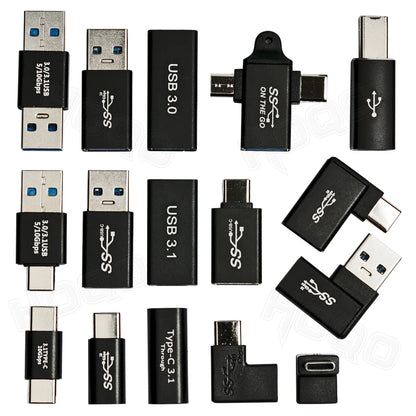 Adaptador USB 3.1 Tipo C para USB A - Conexão Rápida e Versátil