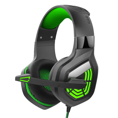 Headset Gamer G7 com Luz LED - Fone de Ouvido USB Stereo com Microfone com Redução de Ruído