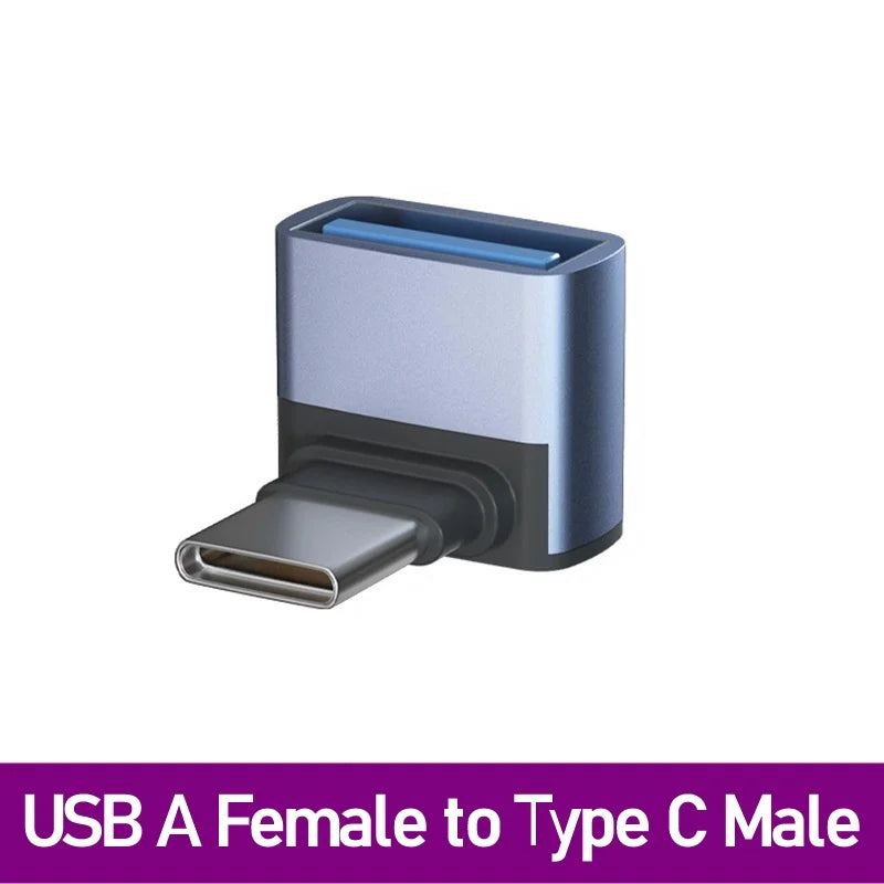Adaptador Universal USB 3.0 OTG Type C - Conector USB C Masculino para USB-A Masculino e Feminino