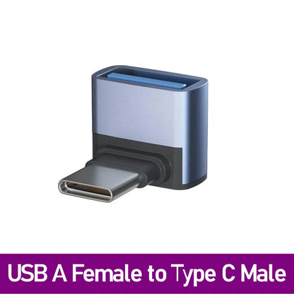 Adaptador Universal USB 3.0 OTG Type C - Conector USB C Masculino para USB-A Masculino e Feminino