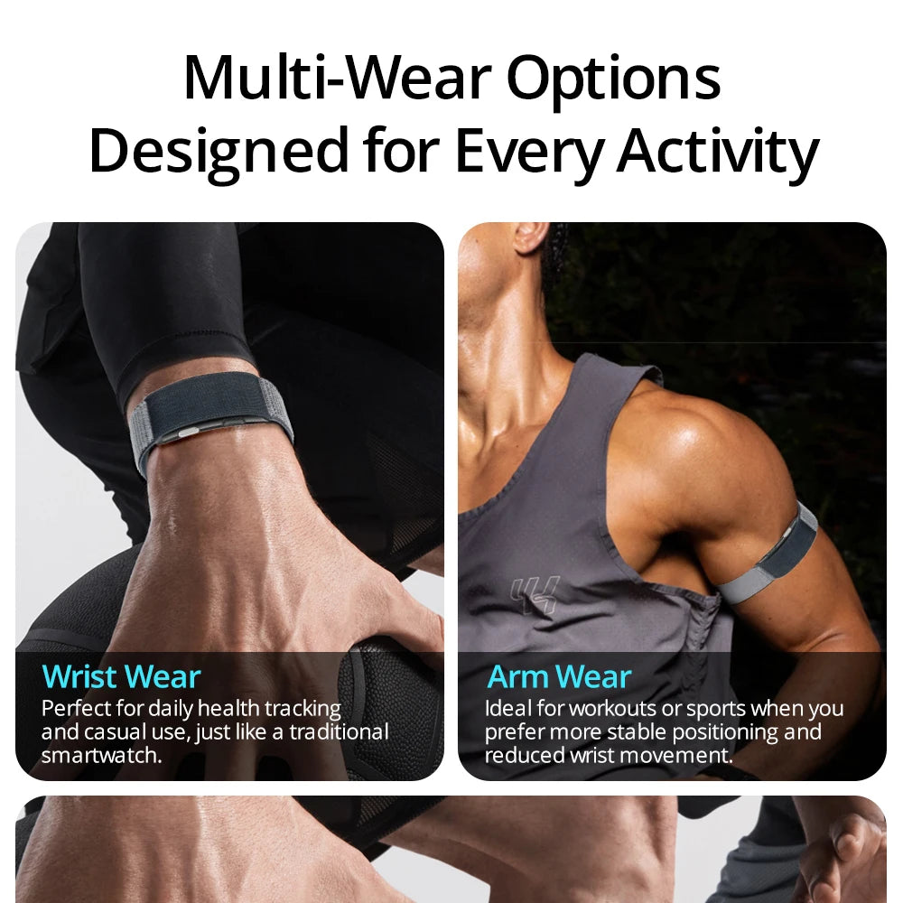 Pulseira Inteligente VALDUS VITRO ECG - Monitoramento de Saúde e Fitness