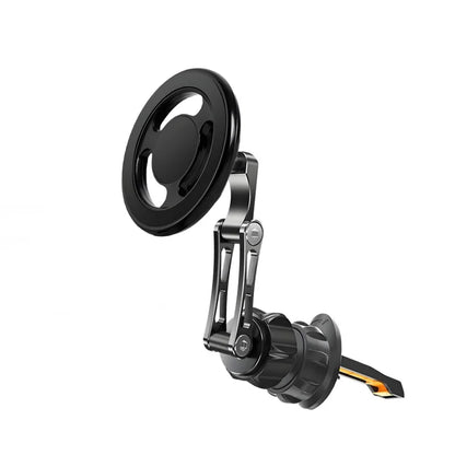Carregador Sem Fio Magnético 15W com Suporte Dobrável e Rotação 360° para iPhone e Samsung