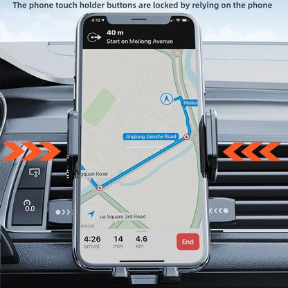 Suporte Universal para Celular de Carro com Ventosa - Estável e Prático