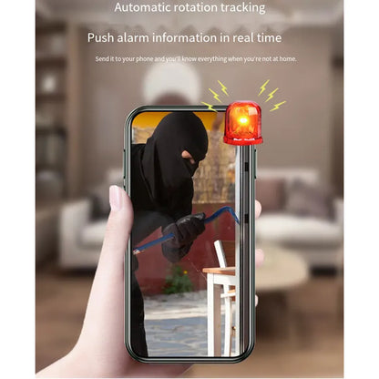 Câmera de Segurança Timethinker Wifi 360° - Vigilância HD 1080P com Visão Noturna