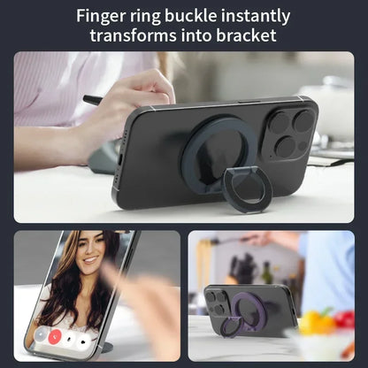 Suporte Magnético para Celular com Dupla Face MagSafe - Prático e Portátil