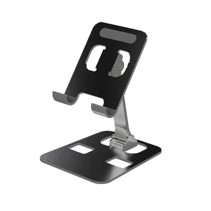 Suporte de Mesa para Celular e Tablet em Alumínio Dobrável