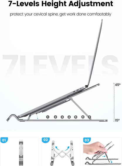 Suporte Dobrável para Laptop ORICO - Ajustável e Portátil