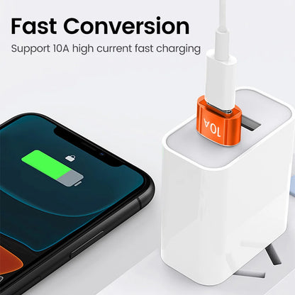 Adaptador Elough 10A USB Tipo C para USB A - Conector OTG USB 3.0