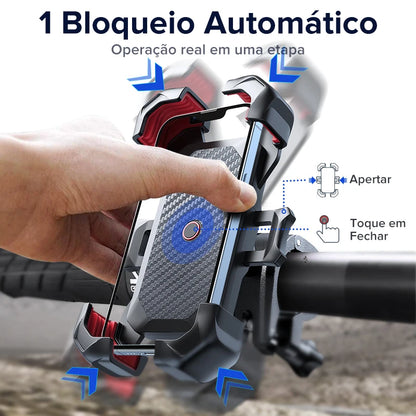 Suporte para Celular Joyroom para Bicicleta - Visualização 360°