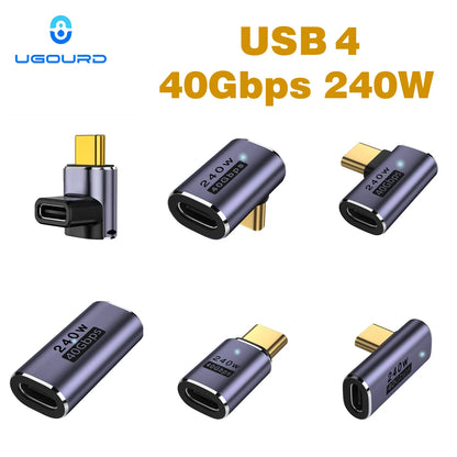 Adaptador UGOURD USB4 - USB C para USB C Thunderbolt 3/4