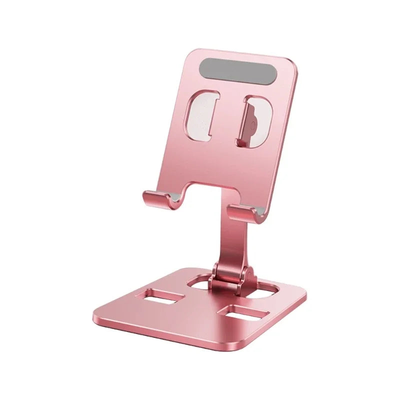 Suporte de Mesa para Celular e Tablet em Alumínio Dobrável