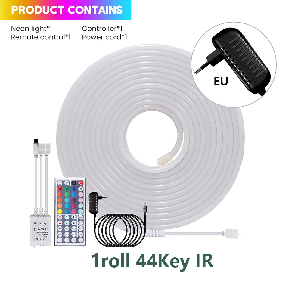 Fita de LED Neon RGB WiFi Bluetooth - 5m, 10m, 20m e 30m