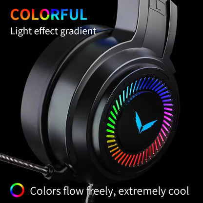 Fone de Ouvido Gamer G60 7.1 com Som Surround e Iluminação LED