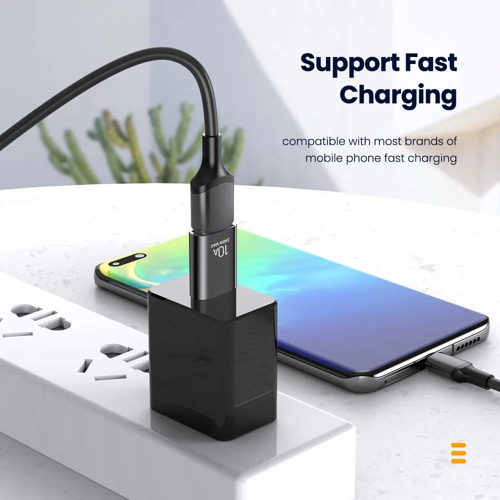 Adaptador OTG USB 3.0 para Type C - Carregamento Rápido
