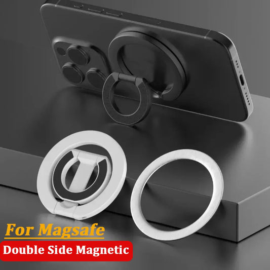 Suporte Magnético para Celular com Dupla Face MagSafe - Prático e Portátil