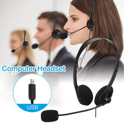 Fones de Ouvido com Cancelamento de Ruído para Gaming - Microfone USB