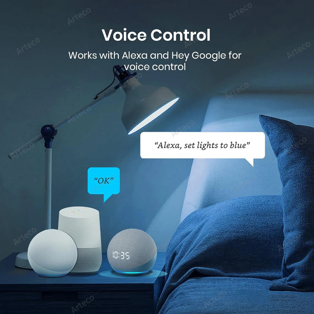 Lâmpada LED Inteligente Ewelink GU10 Zigbee - Controle Via App