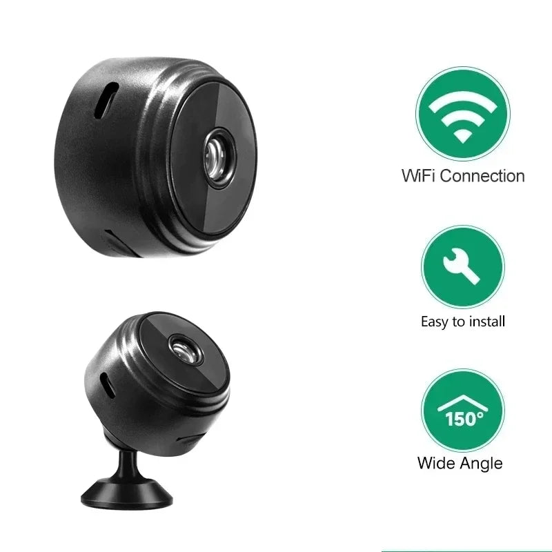 Câmera Mini A9 WiFi - Vigilância Inteligente para Sua Casa