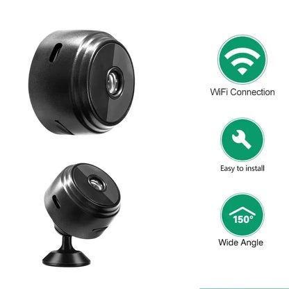 Câmera Mini A9 WiFi - Vigilância Inteligente para Sua Casa