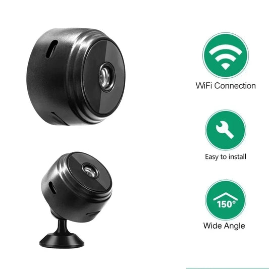 Câmera Mini A9 WiFi - Vigilância Inteligente para Sua Casa